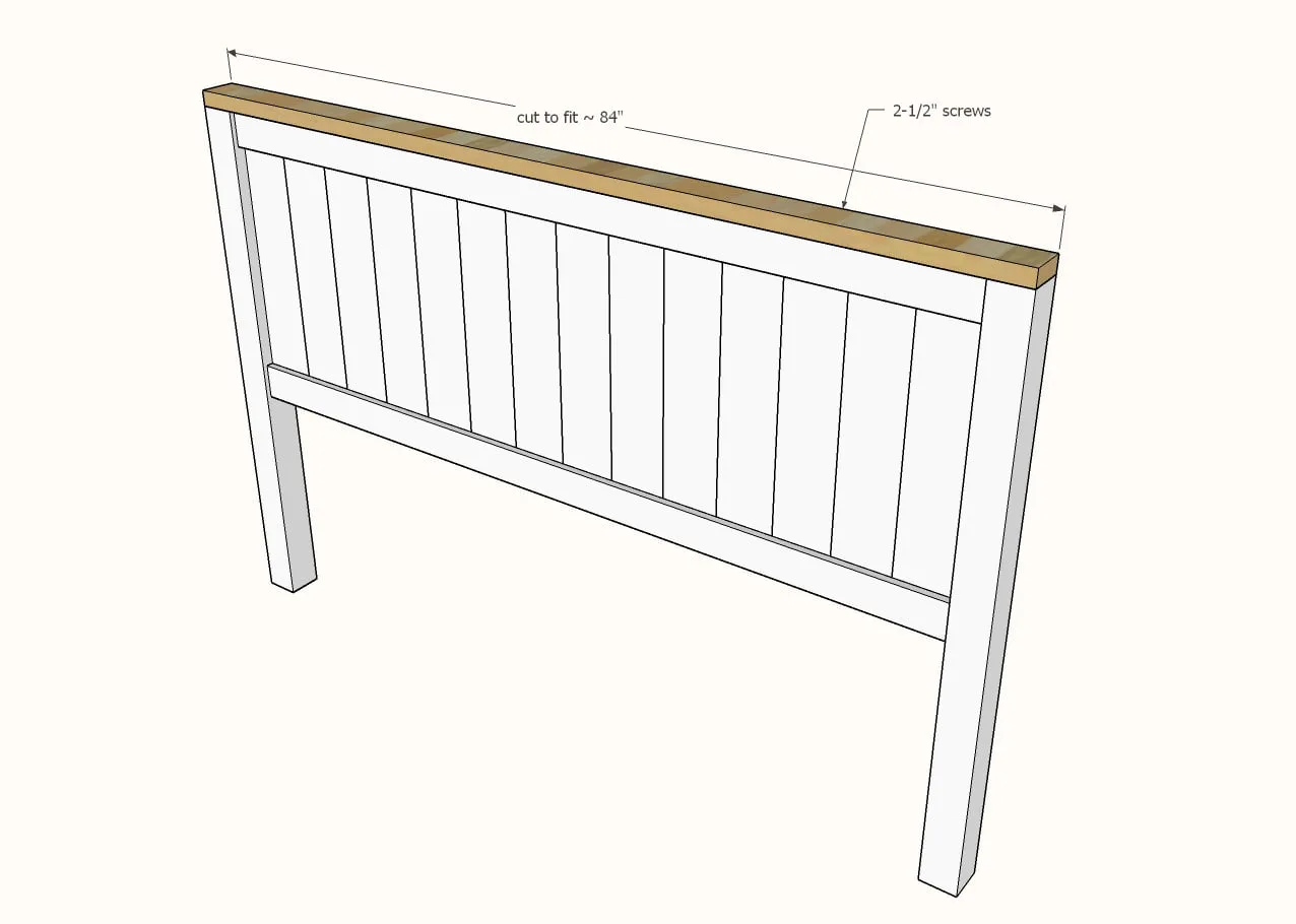 Farmhouse Bed, step 4