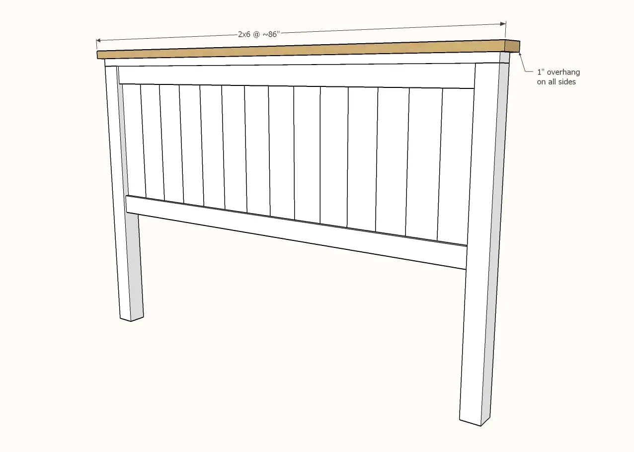 Farmhouse Bed, step 5