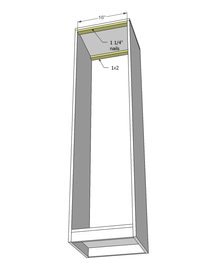 Farmhouse Modular Locker, step 3