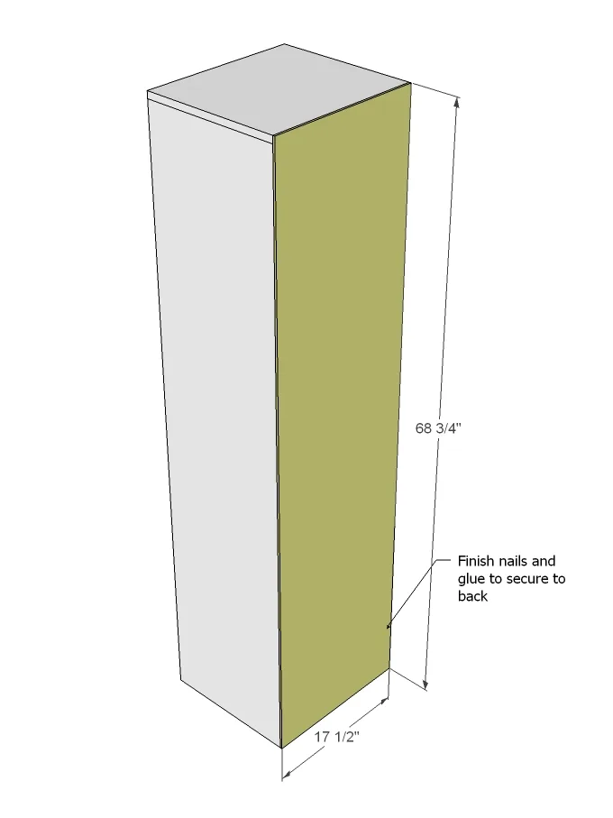 Farmhouse Modular Locker, step 4
