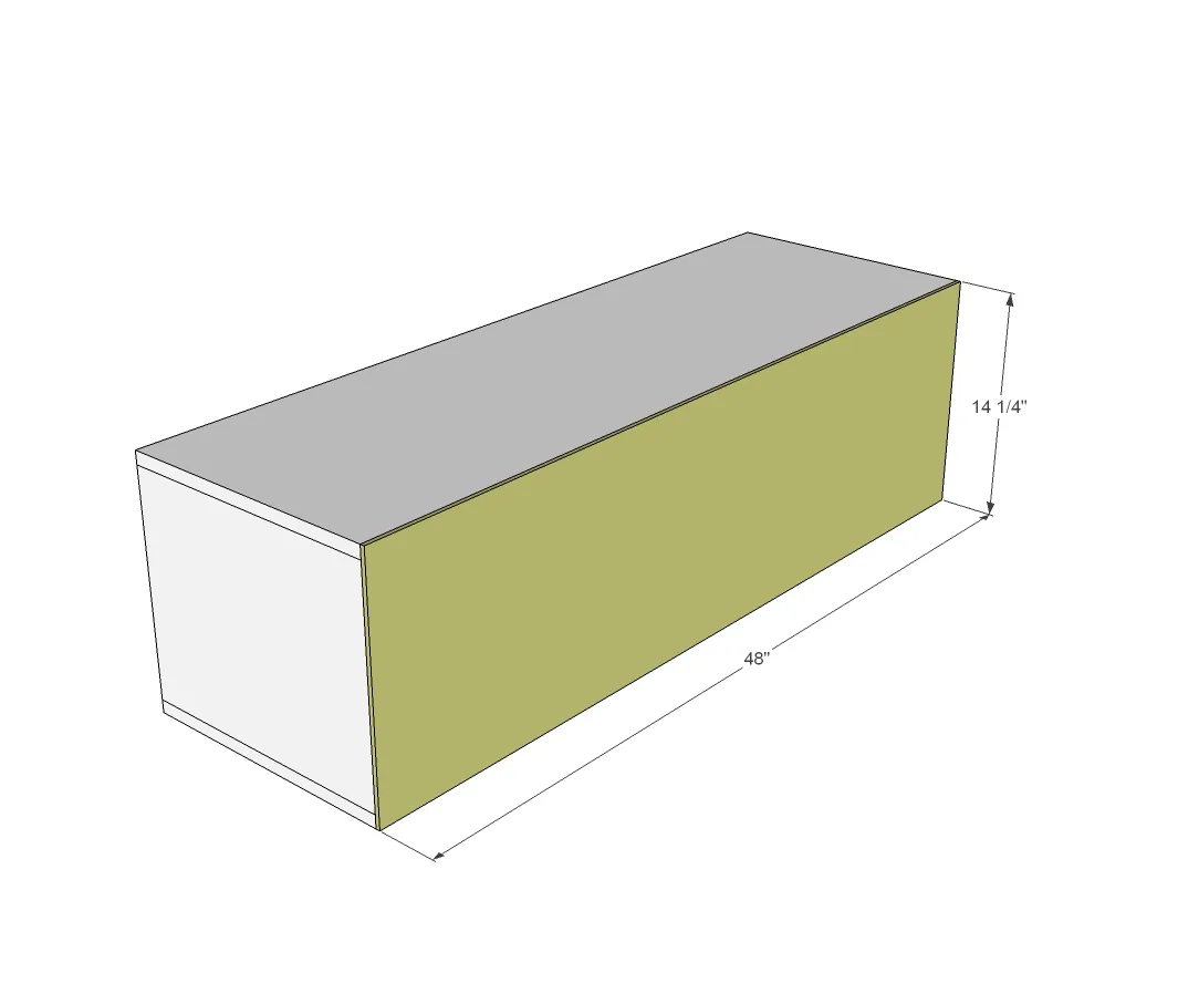 Farmhouse Modular Locker System, step 4