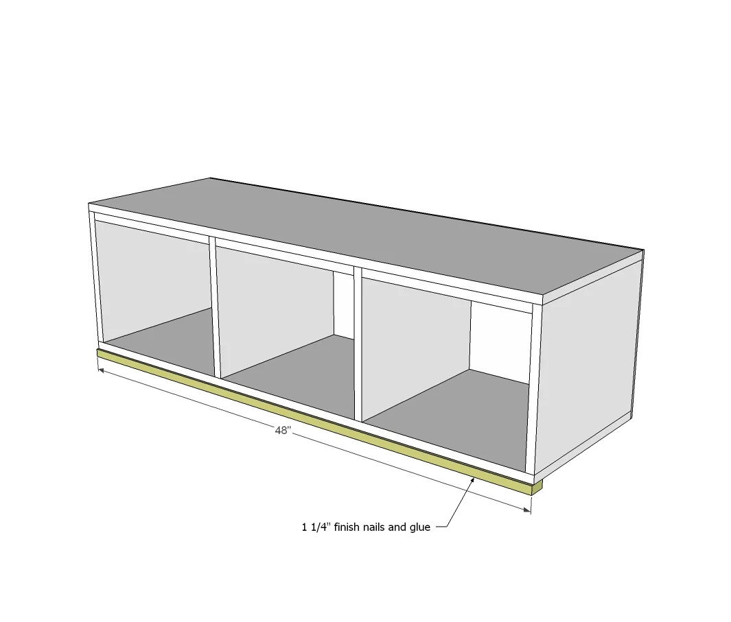 Farmhouse Modular Locker System, step 5