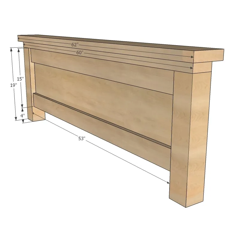 Farmhouse Storage Bed with Drawers (Queen), step 10