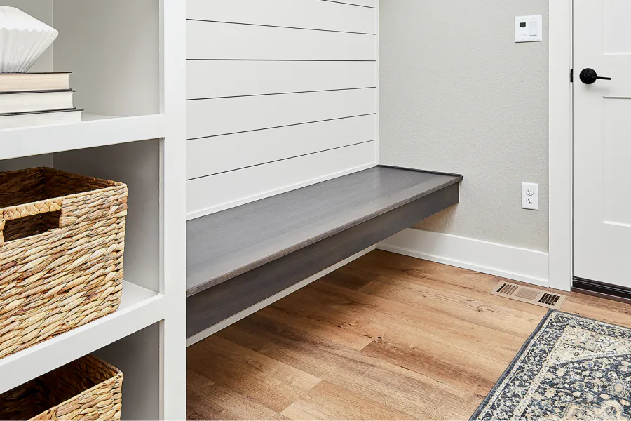 Floating Bench for Nook, Alclove or Closet
