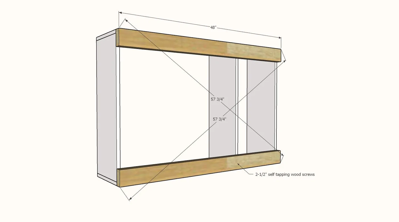 Folding Workbench, step 2