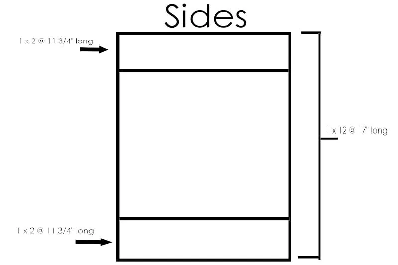 Footboard Bench, step 1