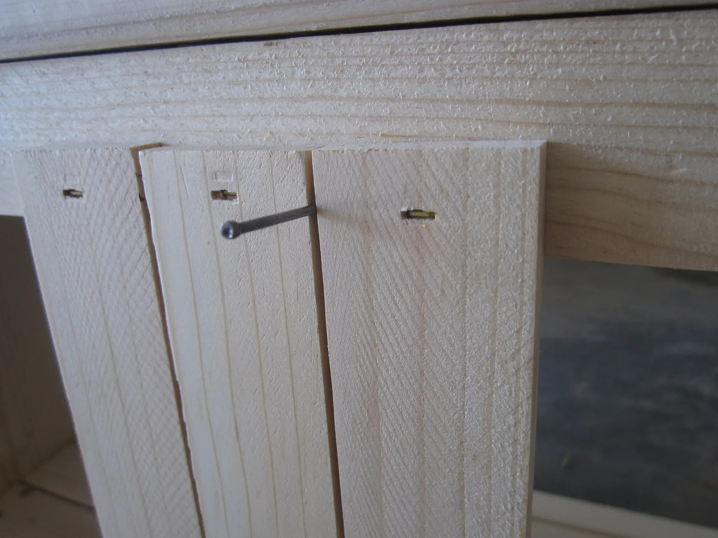 Footboard Bench, step 10