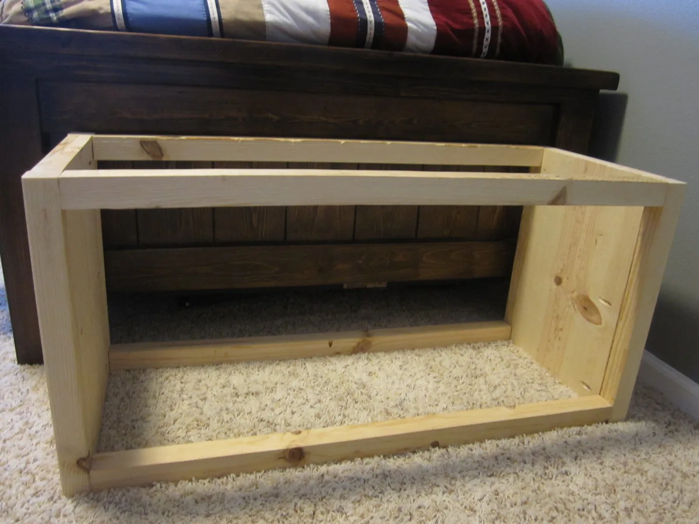 Footboard Bench, step 4