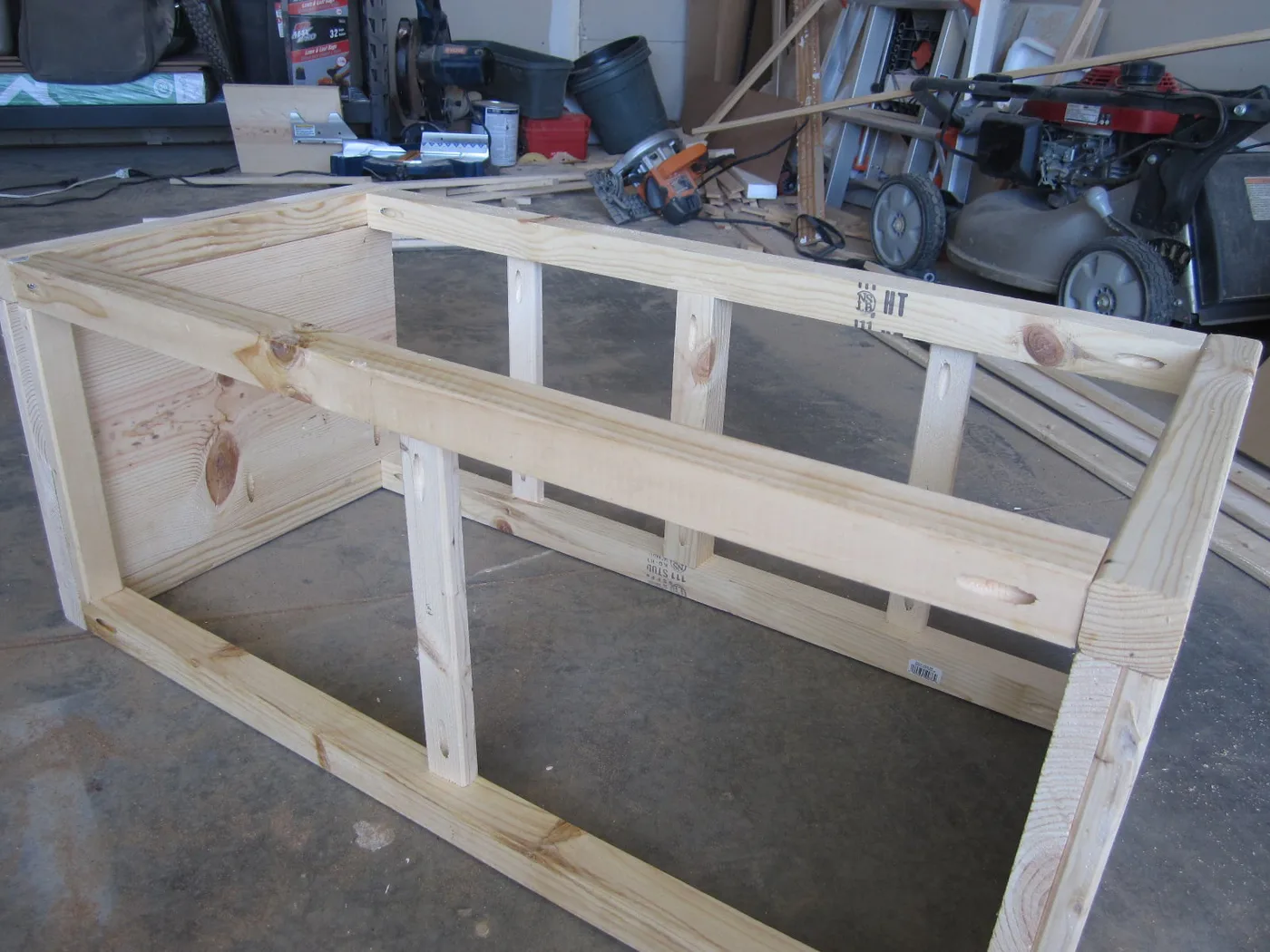Footboard Bench, step 6