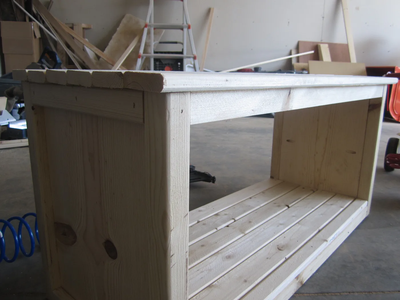 Footboard Bench, step 9