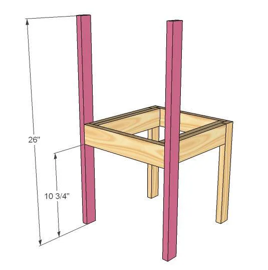 Four Dollar Stackable Children’s Chairs, step 5