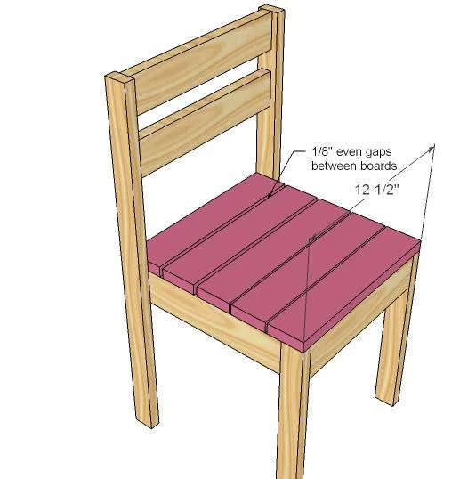 Four Dollar Stackable Children’s Chairs, step 7