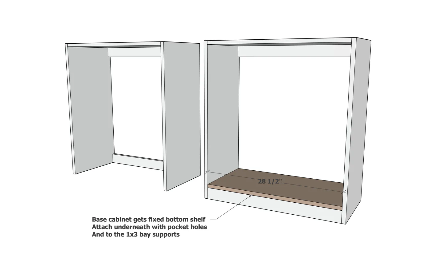 Plans: DIY Bathroom Tall Boy Cabinet, step 3