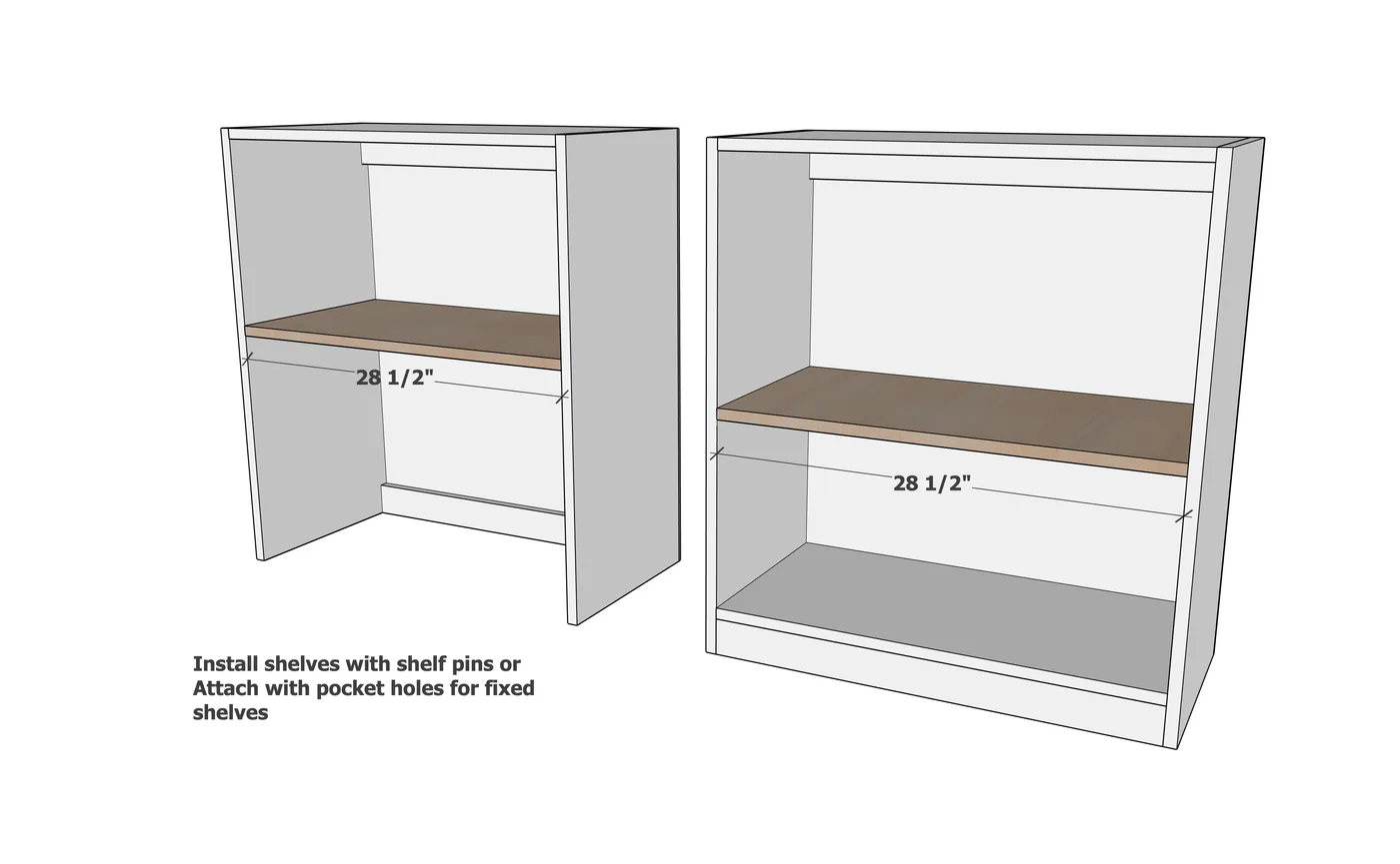 Plans: DIY Bathroom Tall Boy Cabinet, step 5