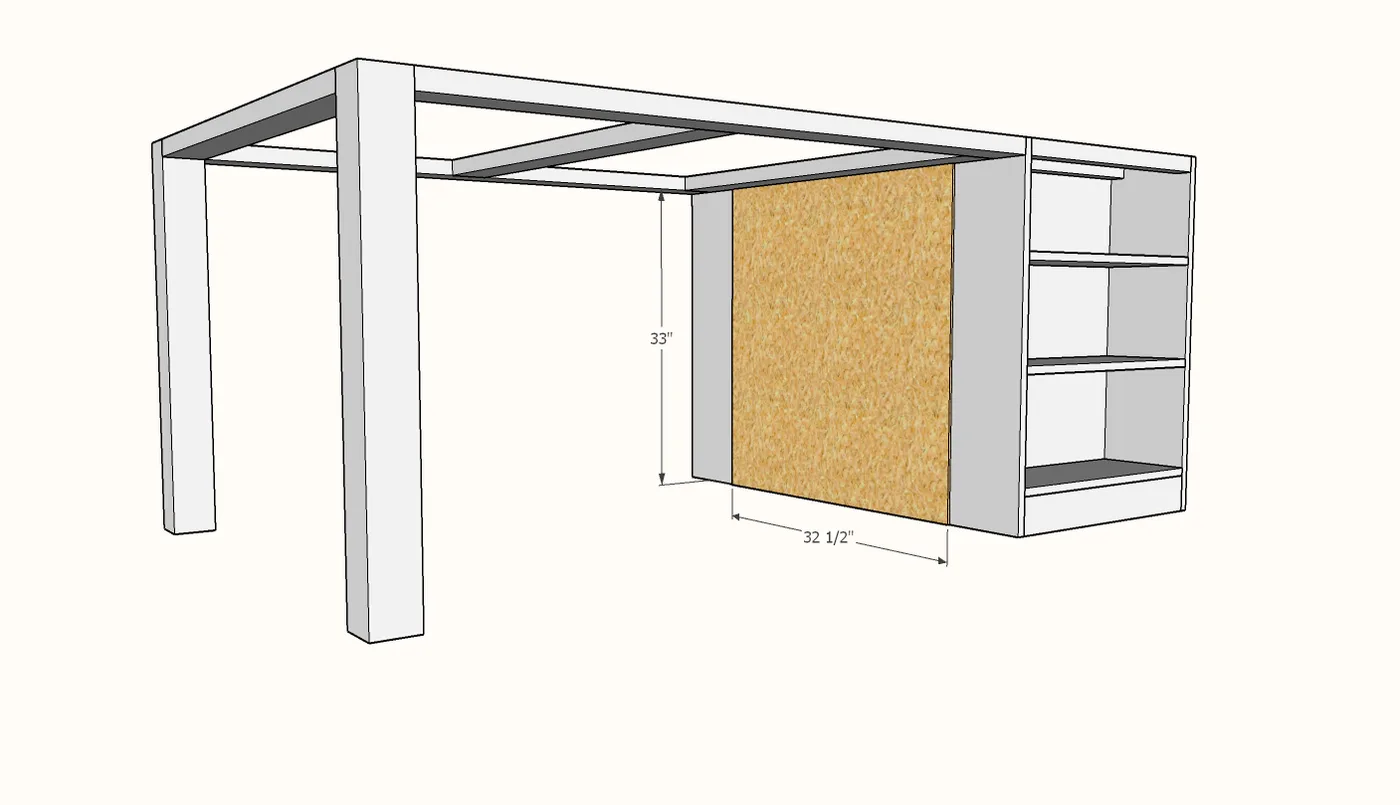 Gathering Kitchen Island, step 7