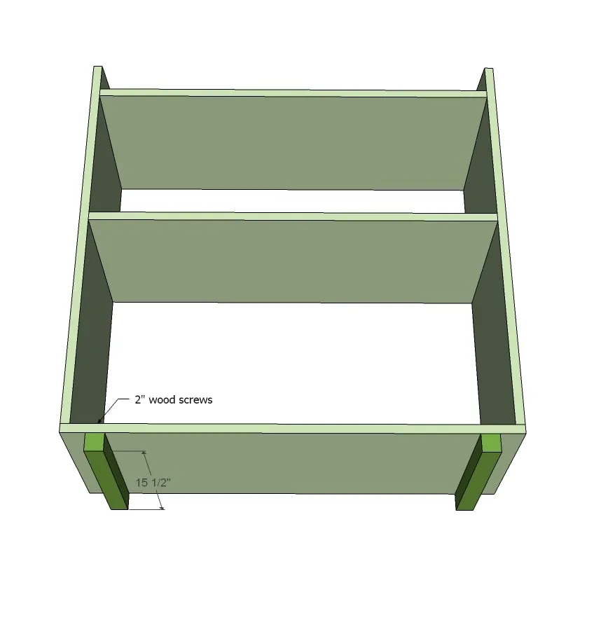 General Store Bin Bookshelf, step 4