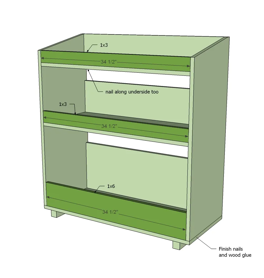 General Store Bin Bookshelf, step 6