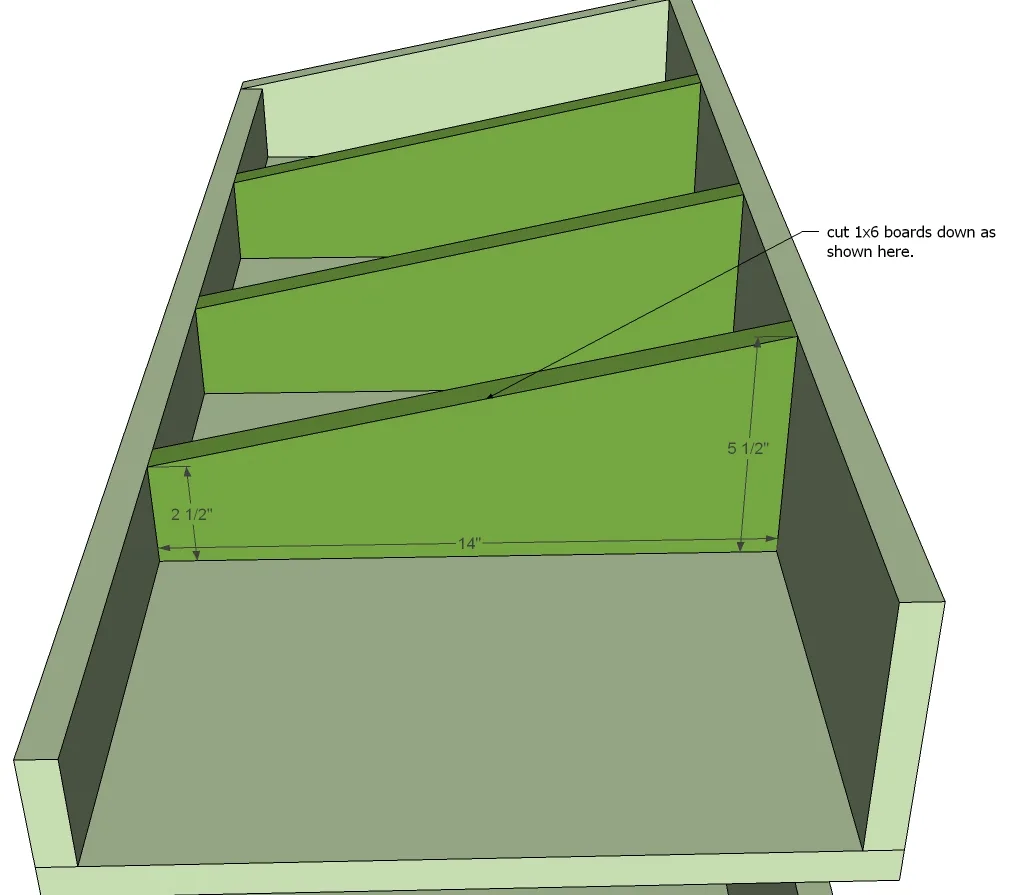 General Store Bin Bookshelf, step 7