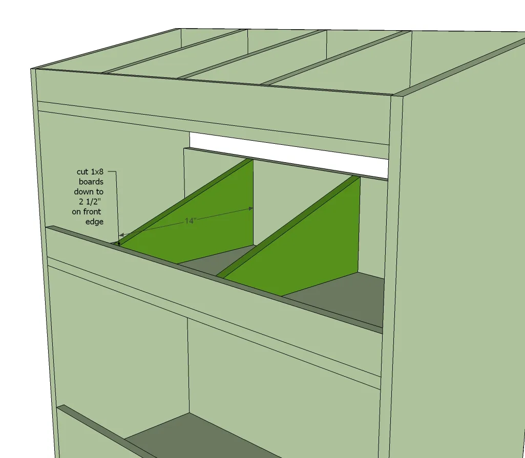 General Store Bin Bookshelf, step 8