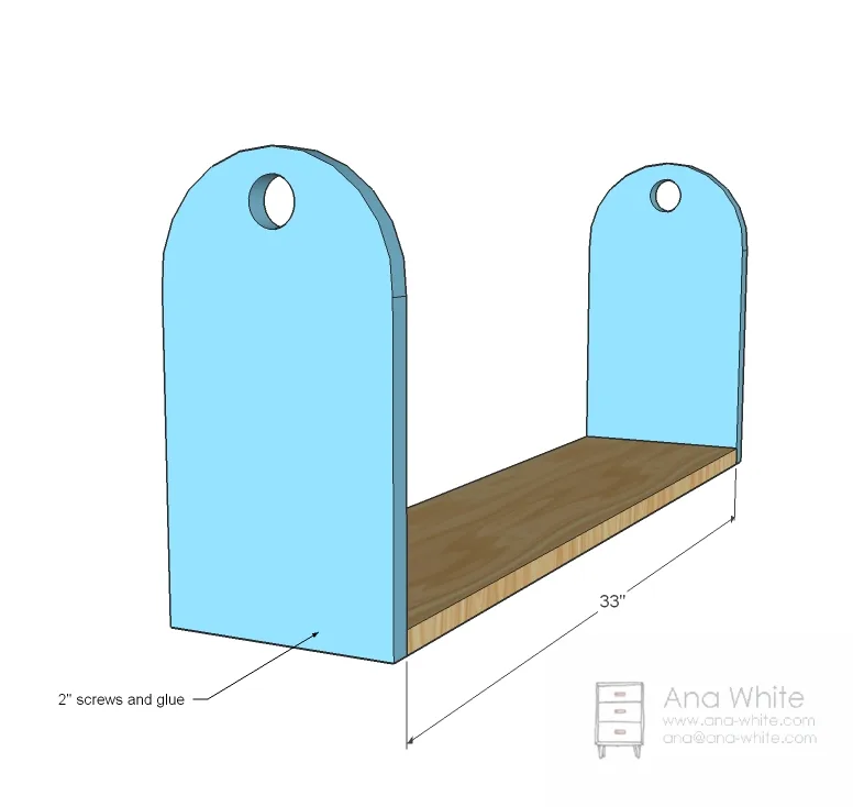 Gift Wrap Organizer Toolbox, step 2