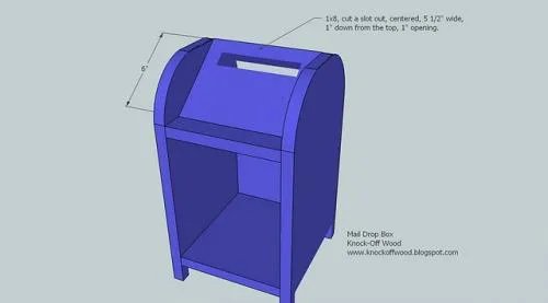 Grace's Mailbox, step 5