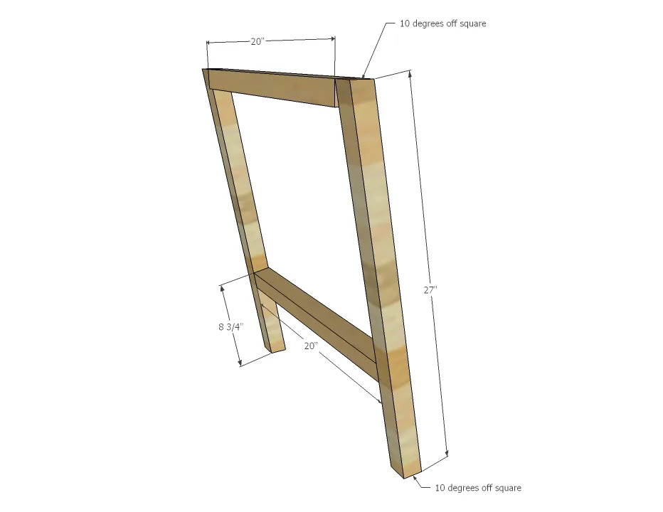 Grasshopper Base for Build Your Own Study Desk, step 3