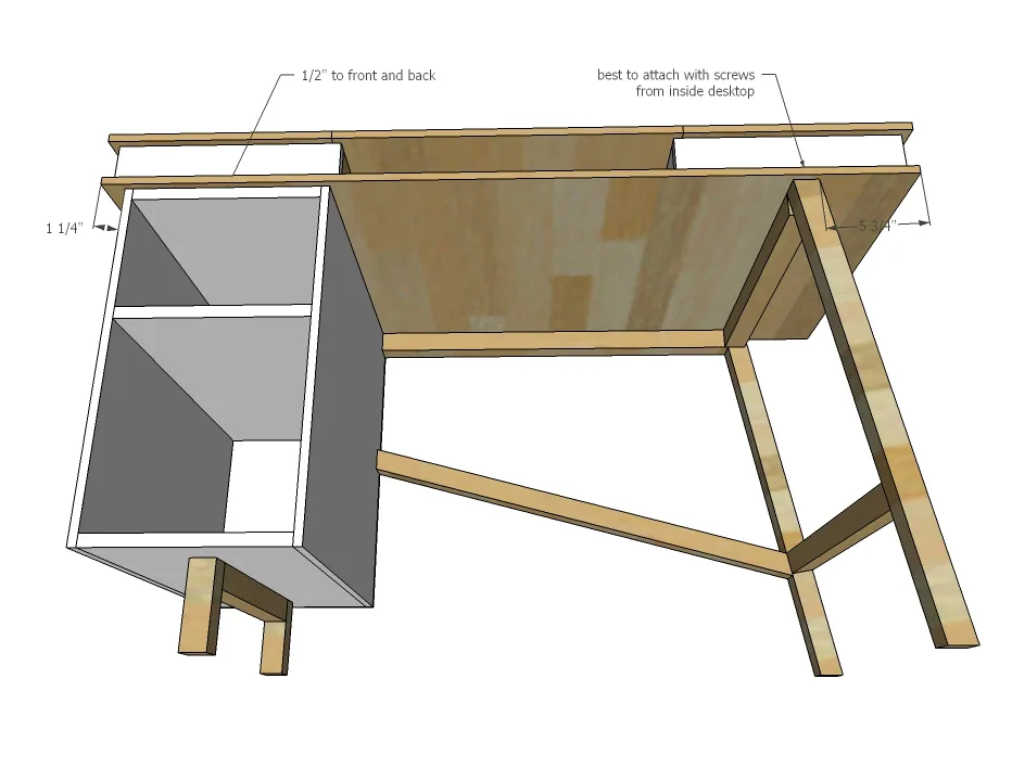 Grasshopper Base for Build Your Own Study Desk, step 5