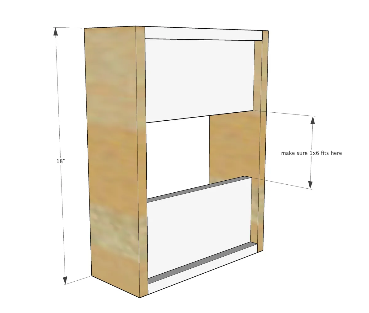 Grocery Bag Dispenser Holder, step 2