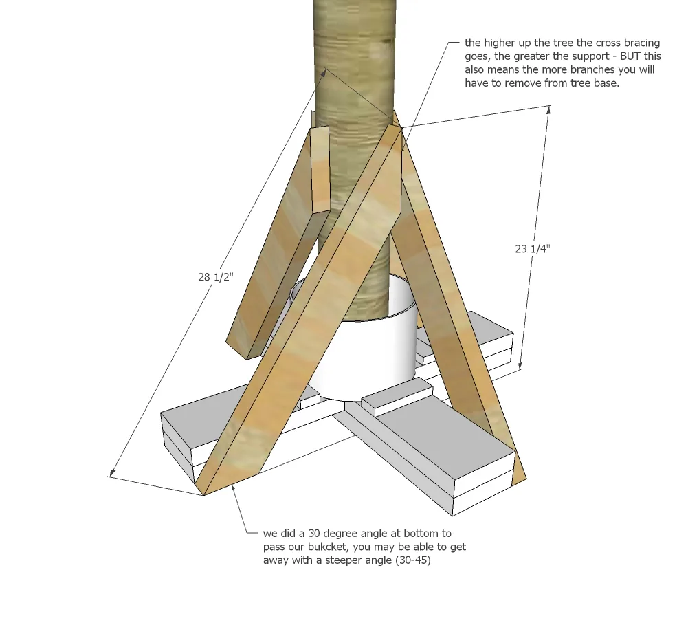 Heavy Duty Christmas Tree Stand, step 4
