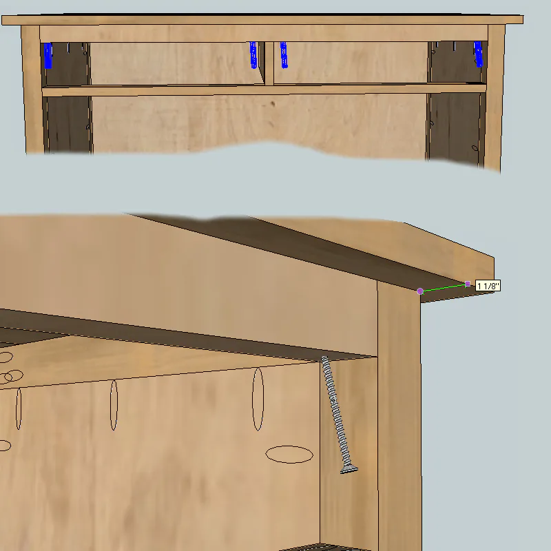 Hemnes Linen Cabinet, step 10