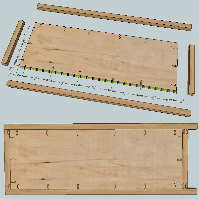Hemnes Linen Cabinet, step 2
