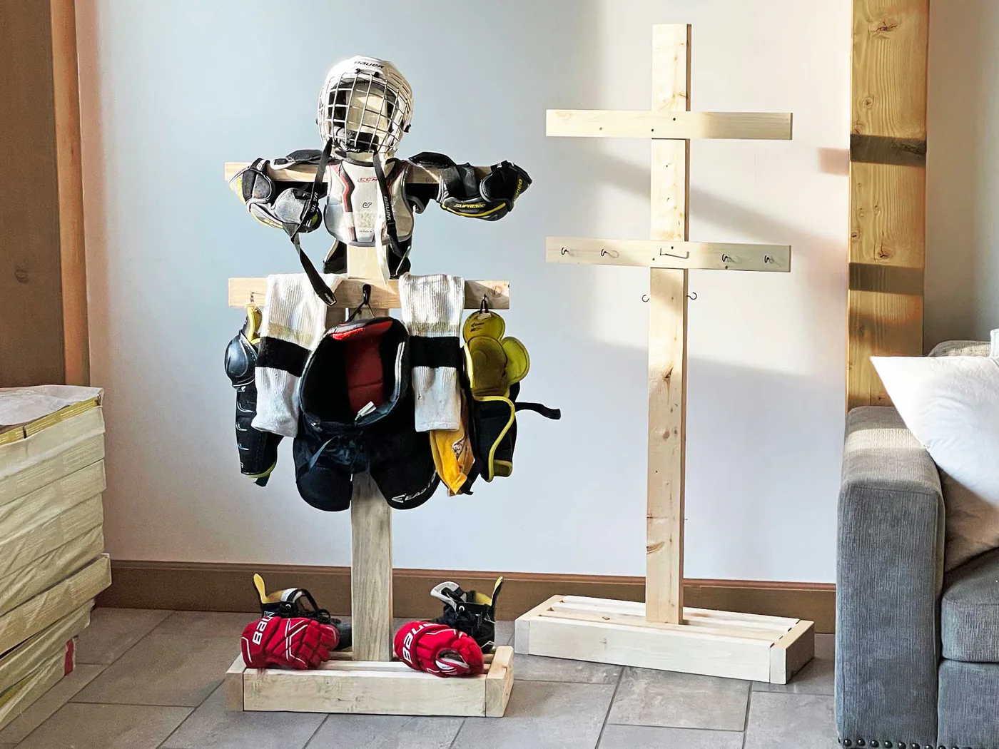 Hockey Drying Rack