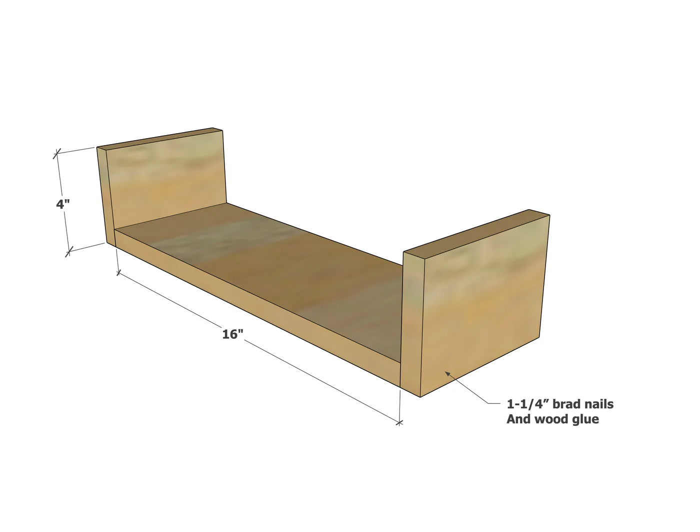 Hot Cocoa Gift Crate, step 1