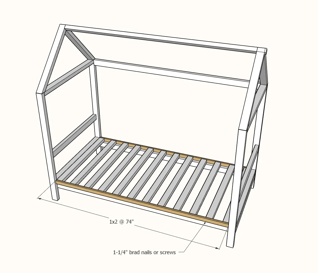 House Bed (Twin), step 5