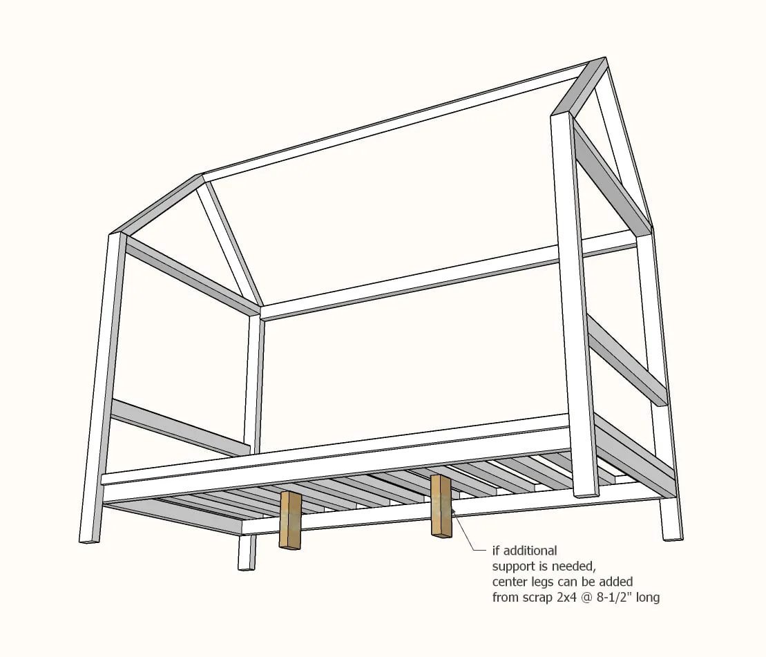 House Bed (Twin), step 6