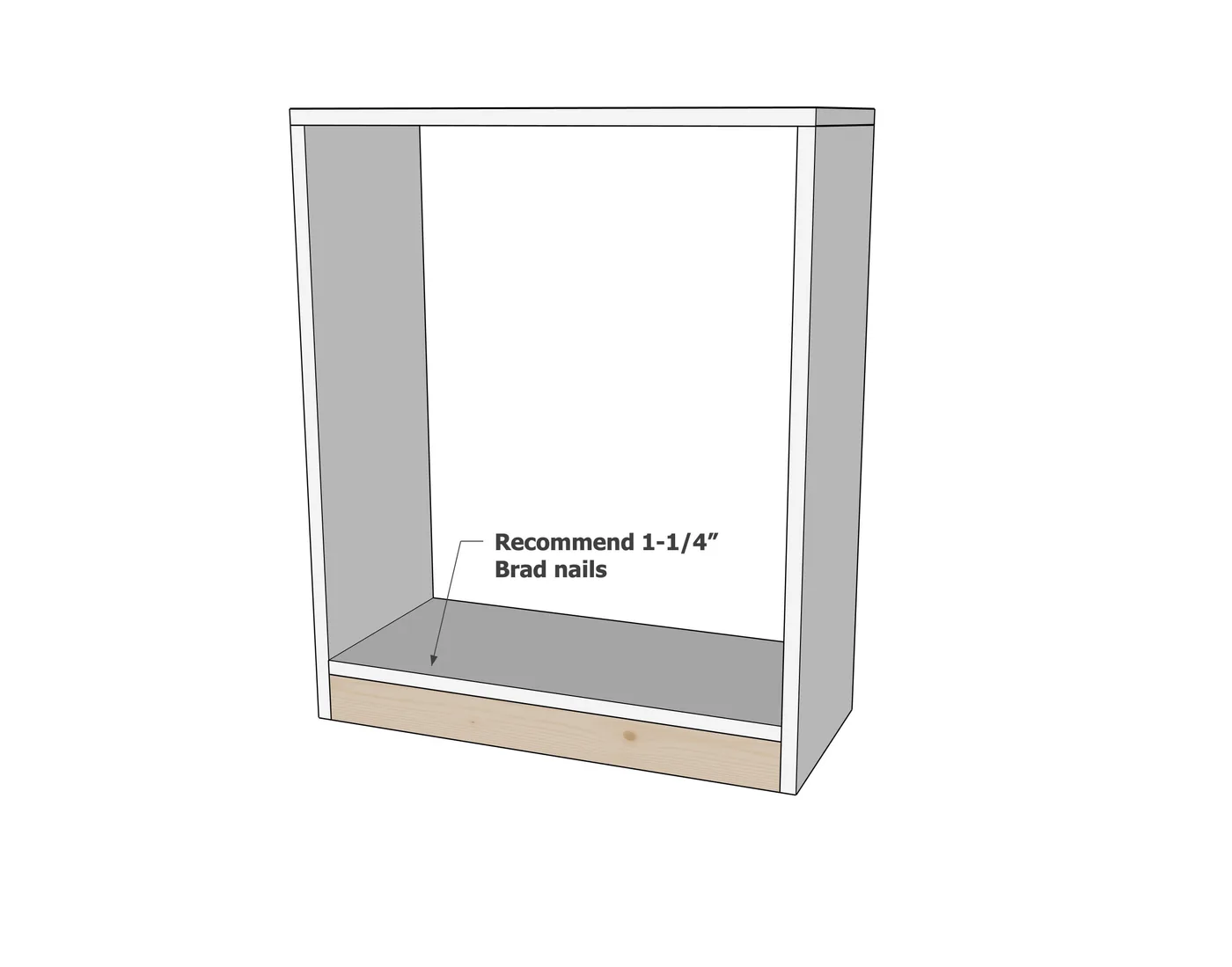 How to Build 1x12 Bookshelves with Pine Boards (With Free Custom Configurator, Diagrams & Photos), step 4