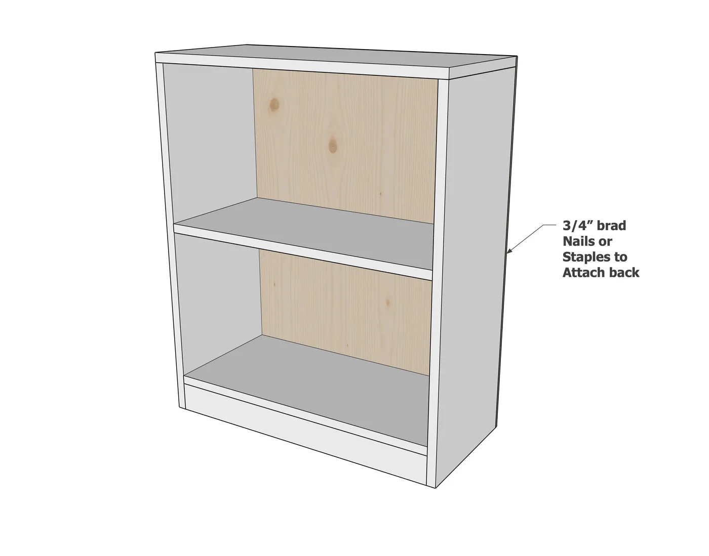 How to Build 1x12 Bookshelves with Pine Boards (With Free Custom Configurator, Diagrams & Photos), step 6
