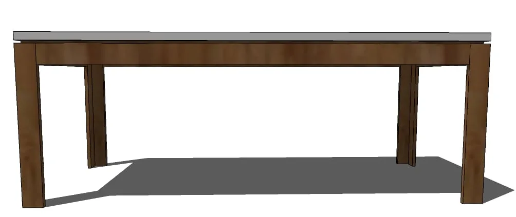 How to Build a Floating Table with a Door