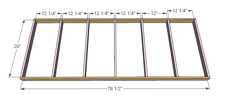 How to Build a Floating Table with a Door, step 1