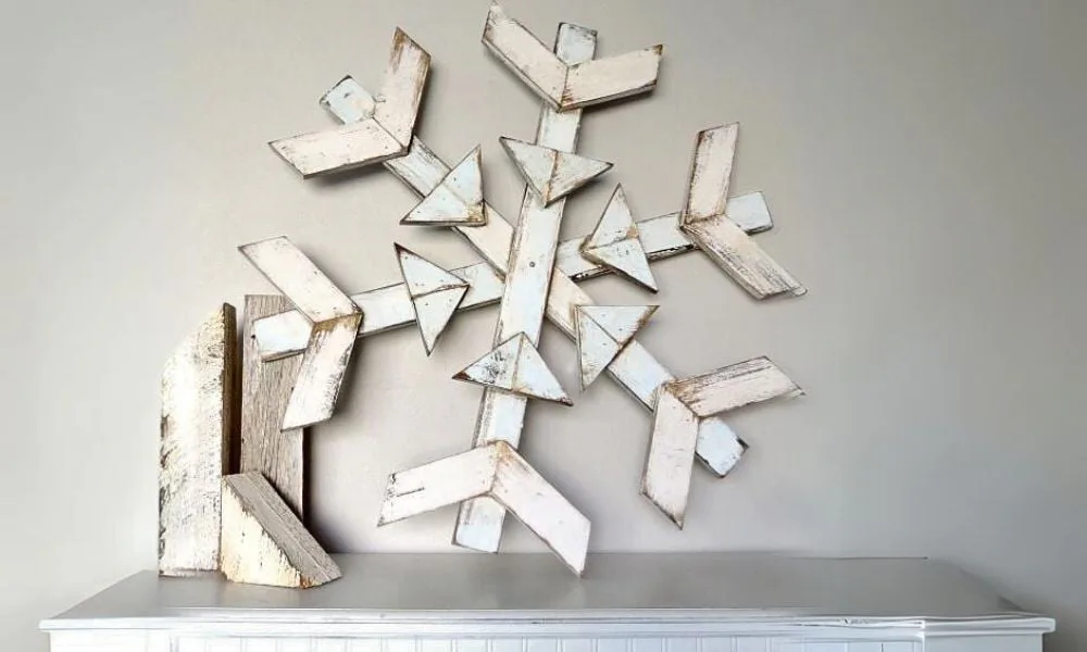 How To Make A Wooden Snowflake