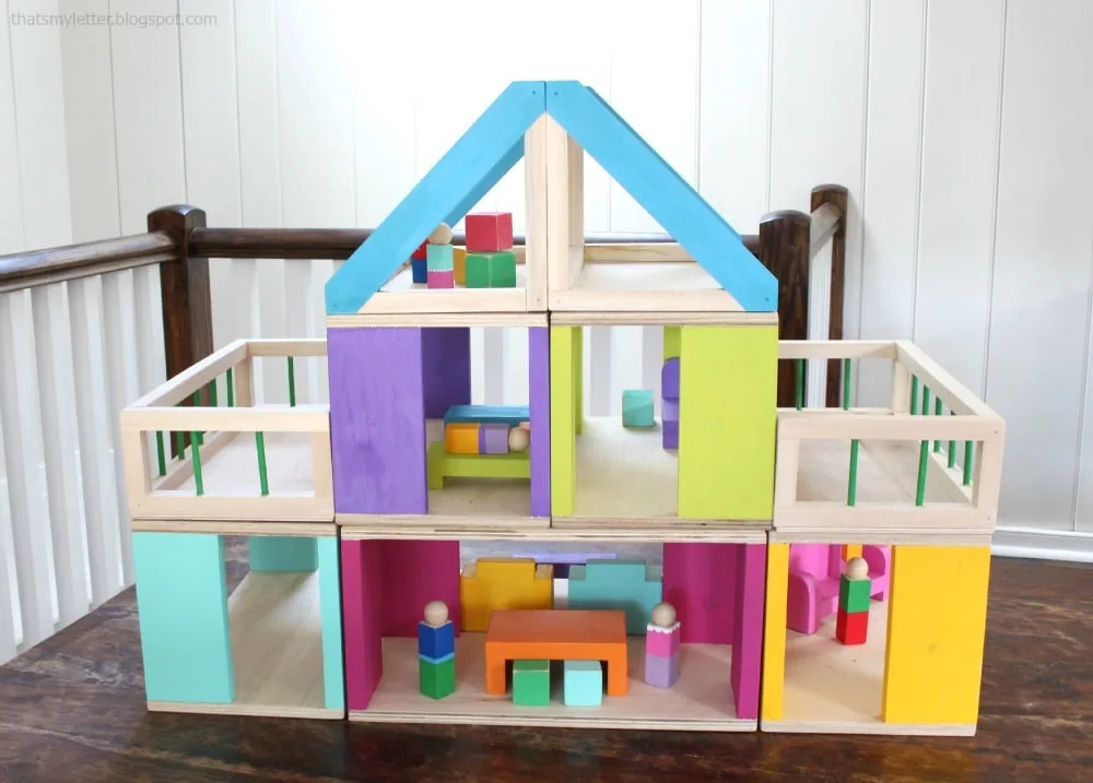 HOW TO: Modular Stackable Dollhouse