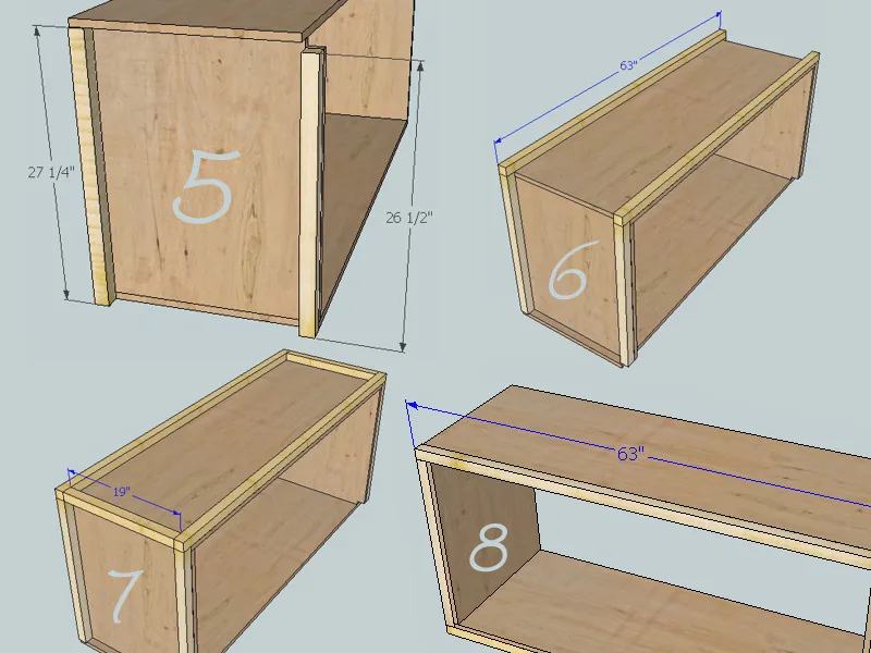 Hudson Dresser, step 2