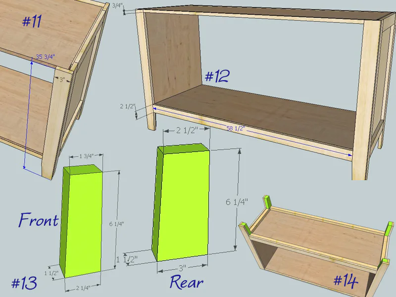 Hudson Dresser, step 4