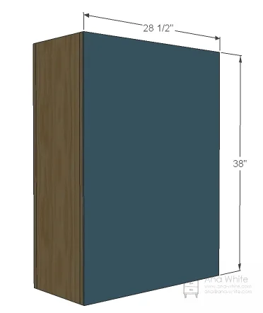 Hutch for the Cube Drawer Bench, step 4