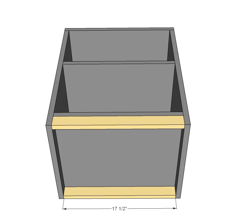 Katie Nightstand Open Shelf, step 2