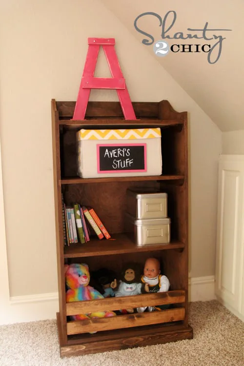 Kids Storage Bookshelf