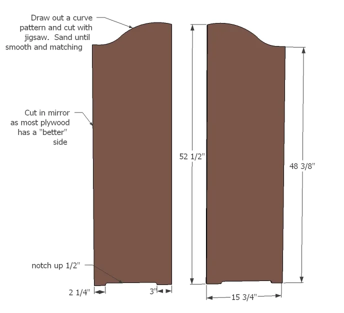Kids Storage Bookshelf, step 1
