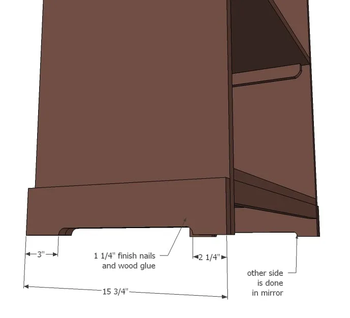 Kids Storage Bookshelf, step 7