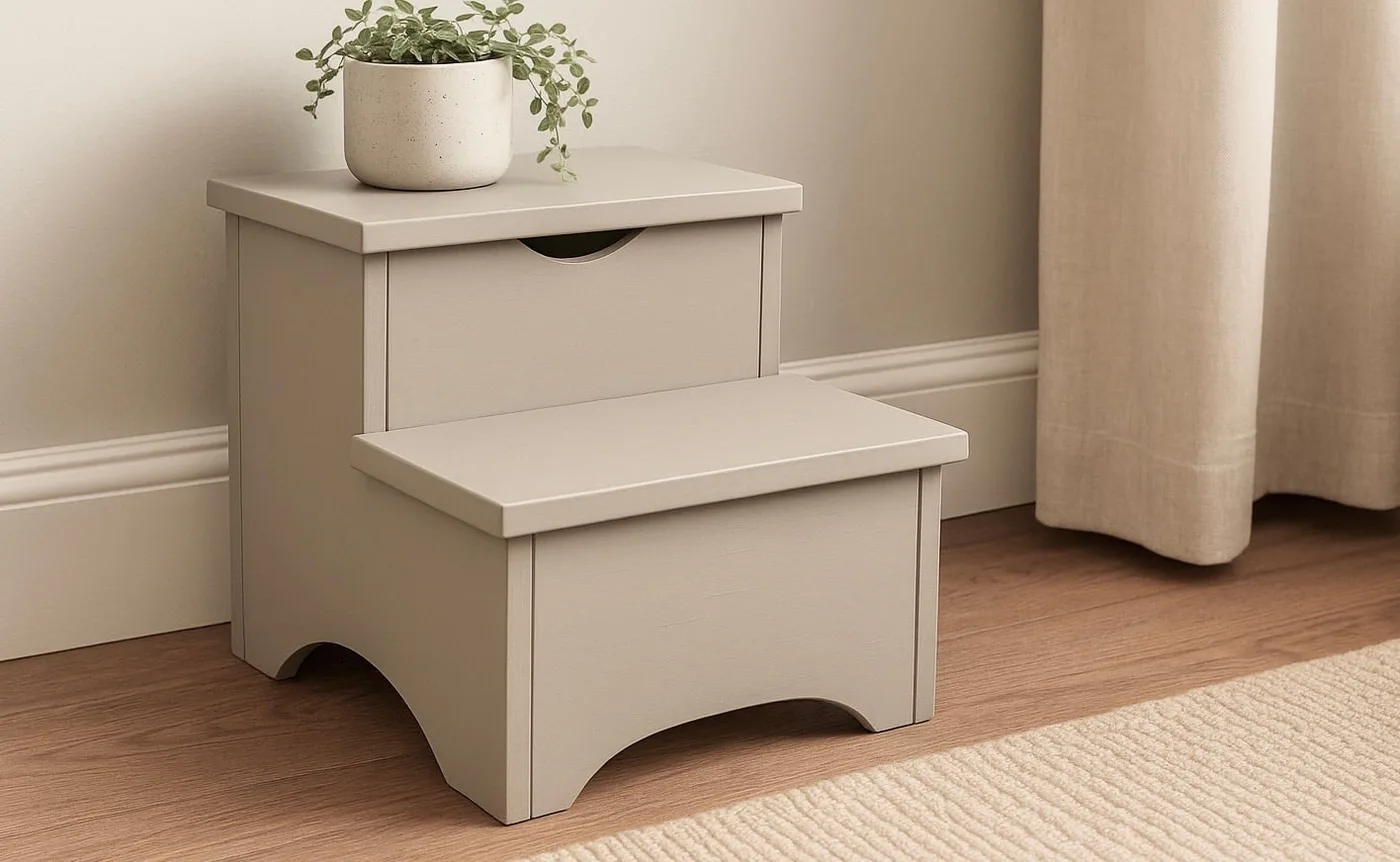 Kid's Storage Step Stool