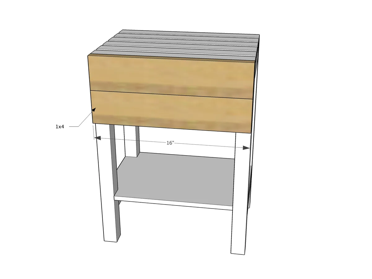 Kids Wood Play Toy Grill, step 4